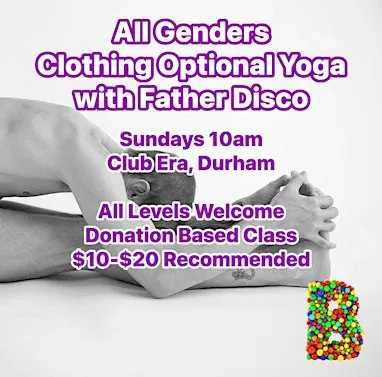 All Genders Clothing Optional Yoga Sunday