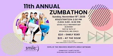 11th Annual Zumbathon benefiting Smile Network International