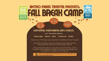 2026 Fall Break Theater Camp!