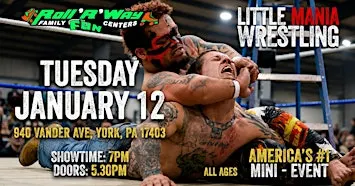 Little Mania Mini Wrestling Invades - York, PA!!