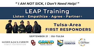 LEAP Training for Tulsa-area First Responders—Mental Illness & Engagement