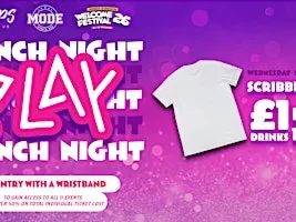 PLAY Launch Night - Scribble Social - £1 drinks 10-11pm!