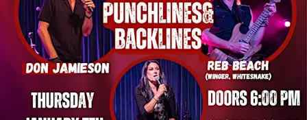 Punchlines and Backlines LIVE