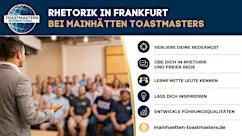Rhetorik bei Mainhätten Toastmasters