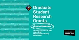 Graduate Student Research Grant Showcase