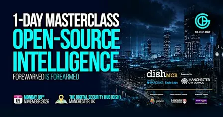 1-Day Masterclass Open-Source Intelligence - OSINT. Forewarned Is Forearmed