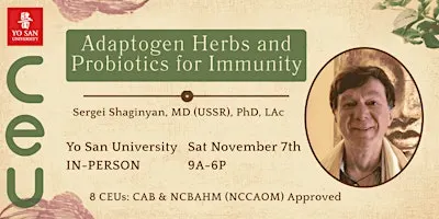 Adaptogen Herbs and Probiotics for Immunity