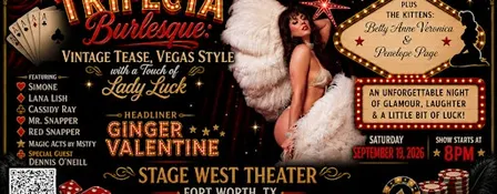 Trifecta Burlesque: Vintage Tease, Vegas Style with a Touch of Lady Luck