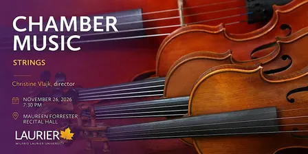 Laurier Chamber Music Concert: Strings