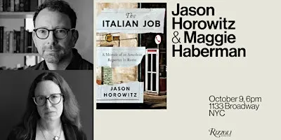 The Italian Job by Jason Horowitz (TICKETED)