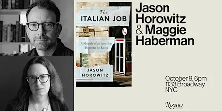 The Italian Job by Jason Horowitz (TICKETED)
