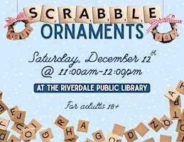 DIY Scrabble Ornaments