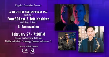 FOUR80EAST & JEFF KASHIWA  With Special Guest  JJ SANSAVERINO
