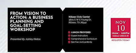 From Vision to Action: a Business Planning and Goal-Setting Workshop