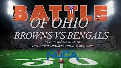 Battle of Ohio - Browns VS Bengals with NUCA of Ohio