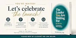 The Leader You Are Waiting For: Book Launch Party