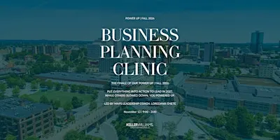 Business Planning Clinic w/ Maps Leadership Coach Loredana Ghete