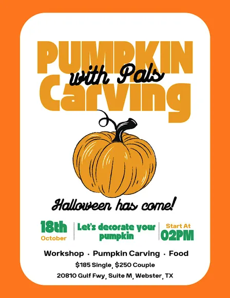 Pumpkin Carving with Pals