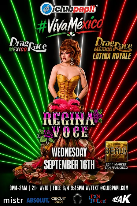 PAN DULCE PRESENTS LATINA ROYALE STAR REGINA VOCE LIVE @ BEAUX SF