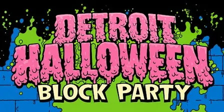 Halloween Block Party: Tent Dj Halloween Party & Silent Headphones (Inside)