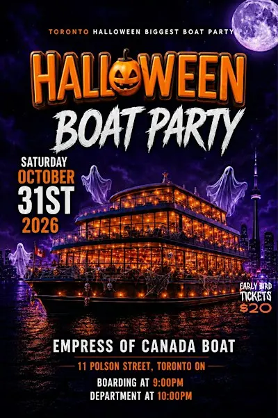 HALLOWEEN BOAT PARTY