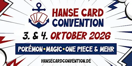 Hanse Card Convention 2026 – Pokémon, Magic, One Piece & mehr