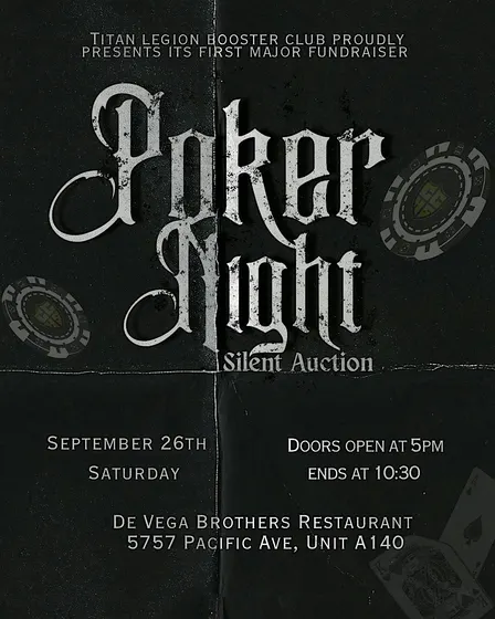 Titans Legion Booster Poker Tournament