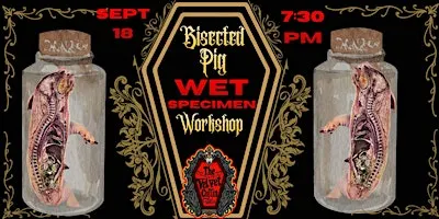 Bisected Pig Wet Specimen Workshop