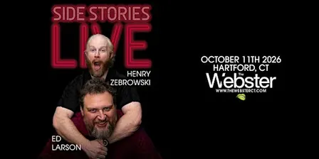 "SIDE STORIES" Live Podcast - Hartford, CT