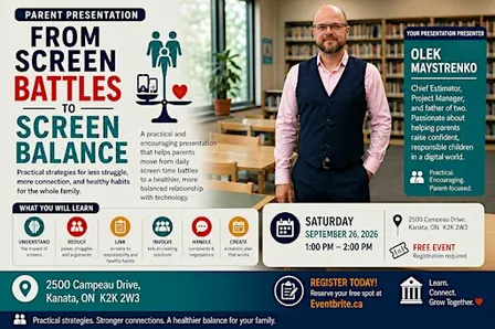Presentation for Parents: From Screen Battles to Screen Balance