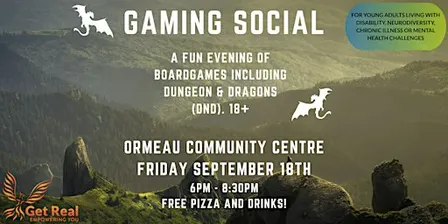 FREE Inclusive Young Adult Gaming Social
