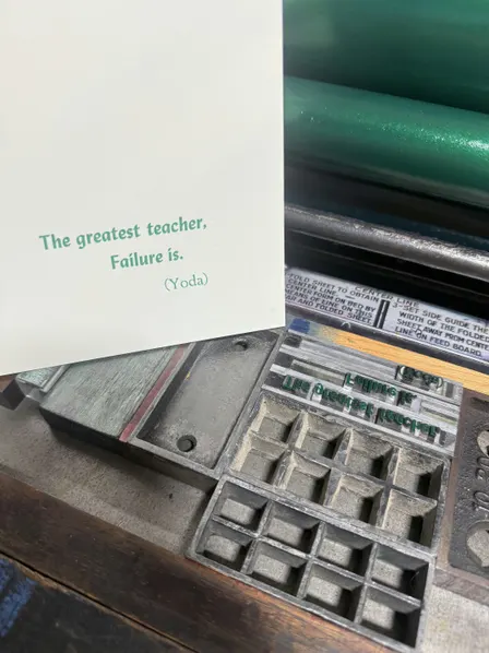 Handset Type: Compose, Ink, & Print Your Favorite Quote - Sun, Nov 1, 2026