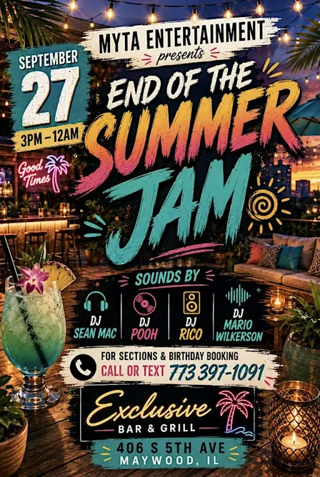 END OF THE SUMMER JAM