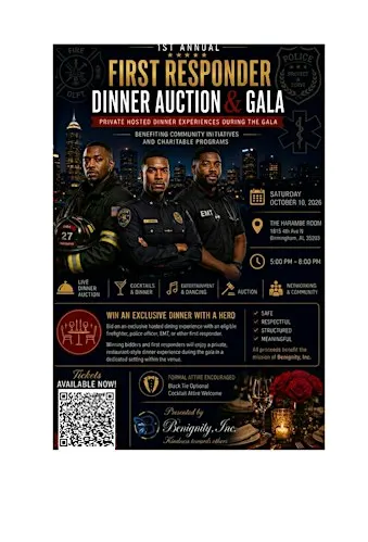 1st Annual First Responder Dinner Auction & Gala