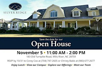 Silver Ridge Open House