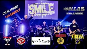 SMILE (90's Rock) + Guests - STICKY & Brant Station at DALLAS Nightclub