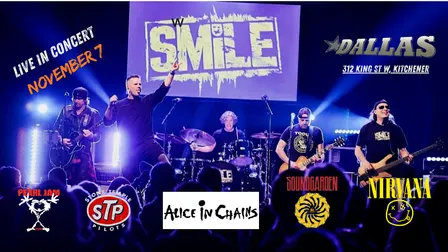 SMILE (90's Rock) + Guests - STICKY & Brant Station at DALLAS Nightclub