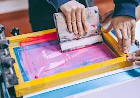 Screen Printing & Stamp Making - For young people aged 12-25