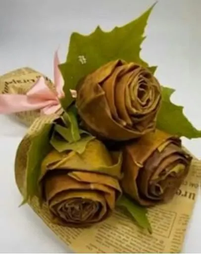 Bouquet de feuilles d'Automne / Boeket van herfstbladeren