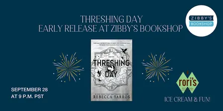 Early Release Pickup for Rebecca Yarros's THRESHING DAY! Sept 28 at 9 PM!