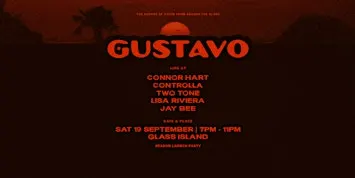 Glass Island - GUSTAVO - Sat 19 Sept 2026