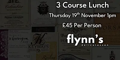 Beaujolais Nouveau Lunch at Flynn's