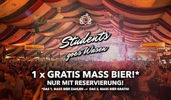 (SOLD OUT) Students goes Wasen - Do. 01.10.26 @ Wasenwirt