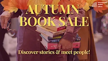 Autumn Book Sale at the English Library