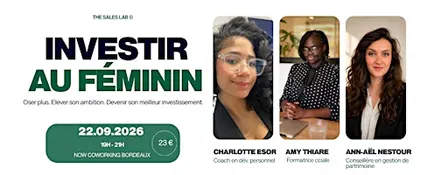 Investir au Féminin - Conférence & Afterwork