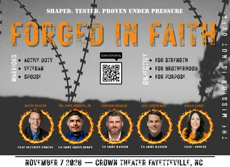 Forged in Faith — Military, Veteran & Spouse Conference