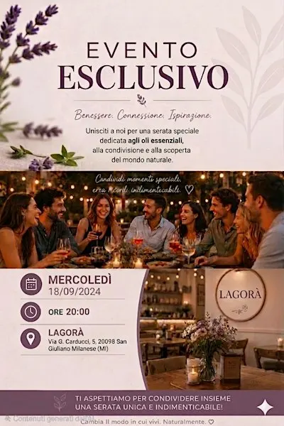 Aroma Experience Night: Un Viaggio Sensoriale nel Benessere Naturale