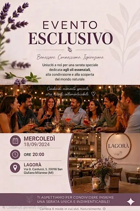 Aroma Experience Night: Un Viaggio Sensoriale nel Benessere Naturale