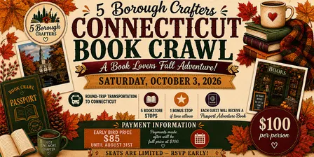 5 Borough Crafters Connecticut Book Crawl