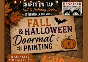 Fall/ Halloween Doormat Painting: Henniker